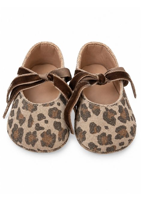 Ballerina con fiocco ELI 1957 | 11023PIEL VELOUR MINI LEO